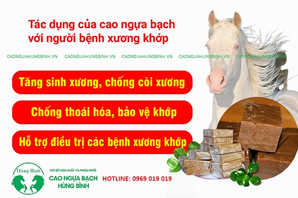 Ăn cao ngựa bạch có tác dụng gì