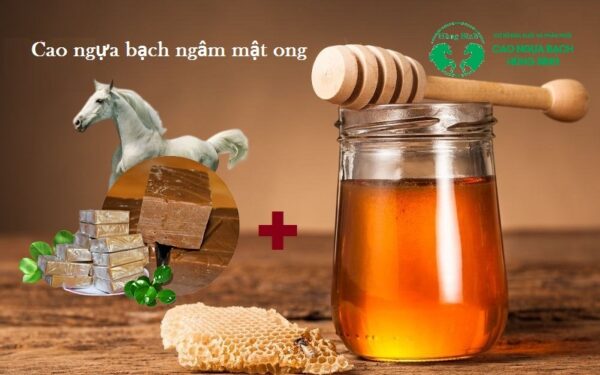 Cao ngựa bạch ngâm mật ong có tốt không