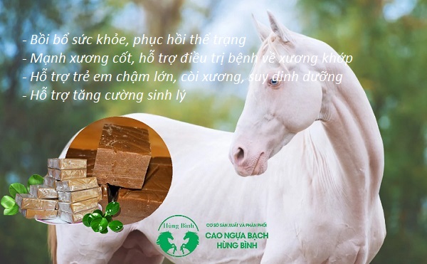 Tác dụng của cao ngựa