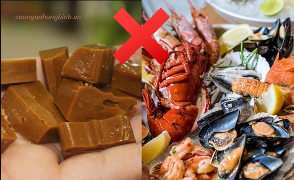 Uống cao ngựa kiêng ăn gì?