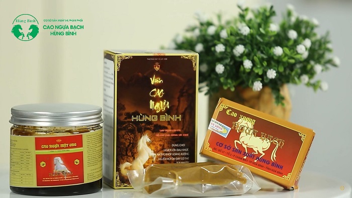 cao ngựa bạch Hùng Bình