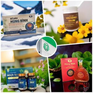 các sản phẩm từ cao ngựa bạch hùng bình